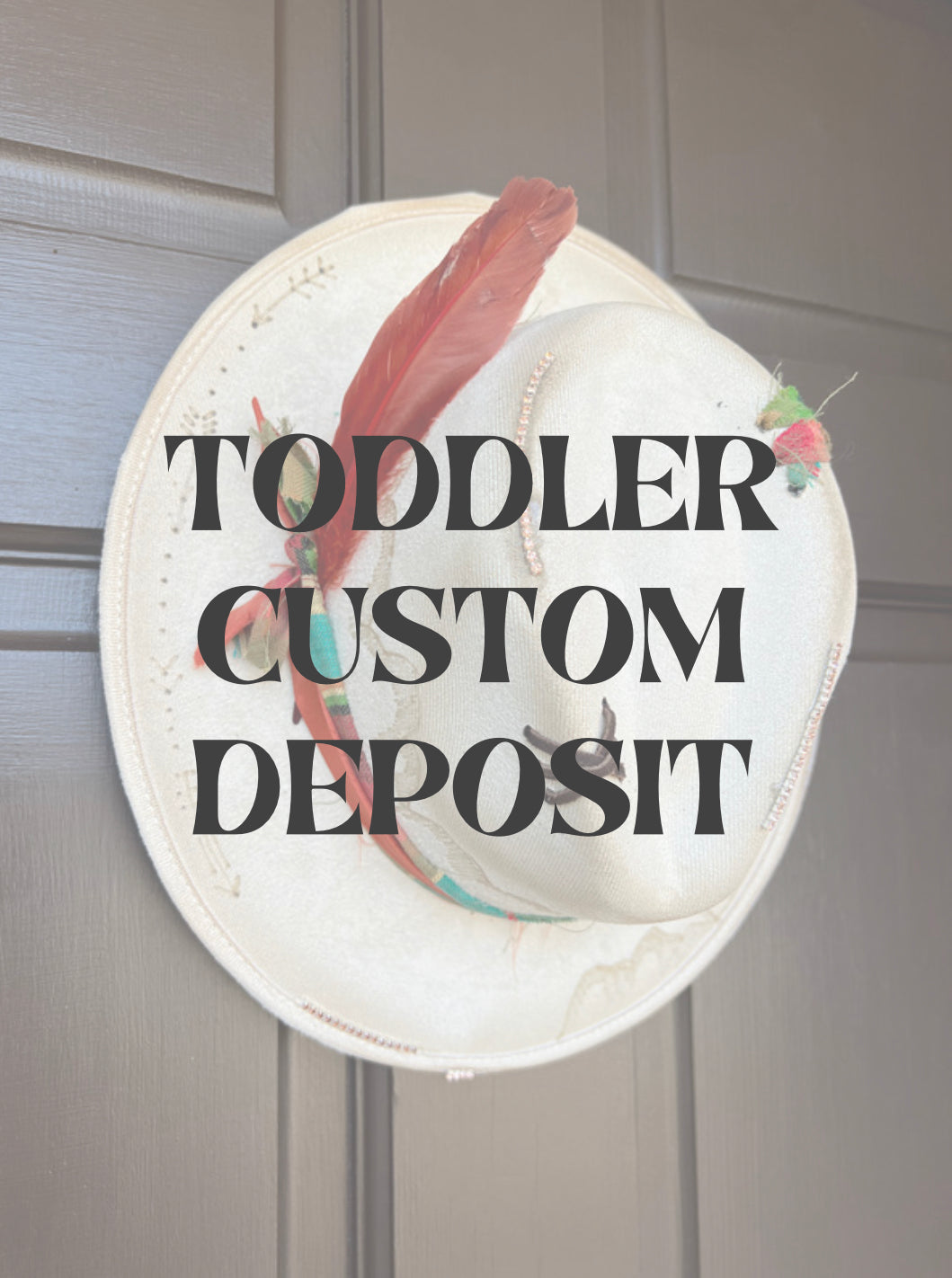 childrens CUSTOM HAT preorder